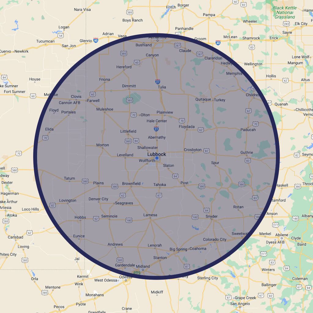 EC Waste Delivery Radius